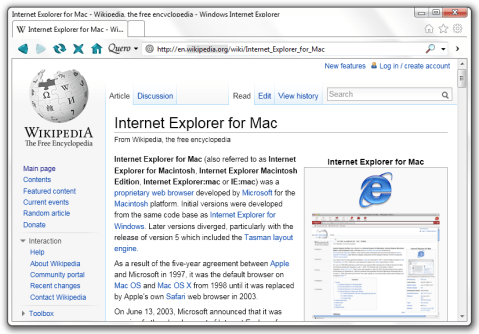 Internet explorer download mac 10.6.8